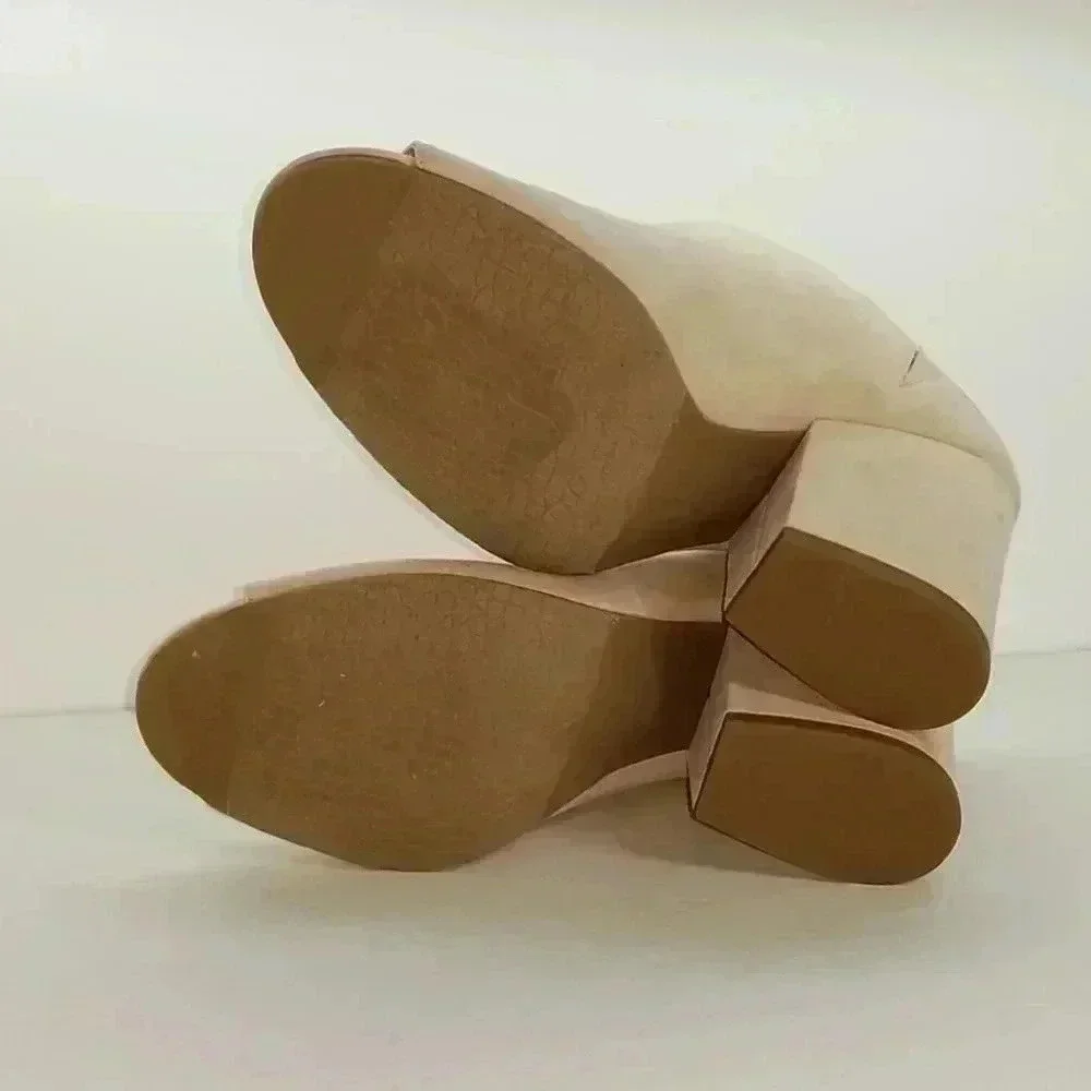 BP sandals open toe Chunky heel